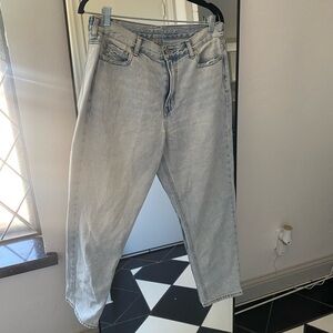 American eagle mom jeans size 10